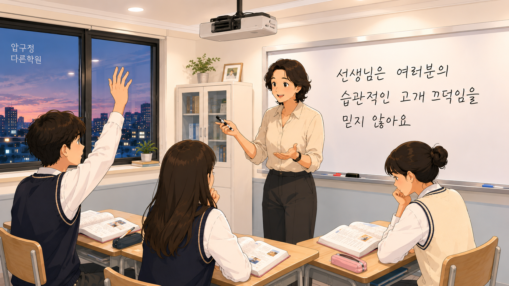 압구정고 영어 내신 대비 소수정예 수업