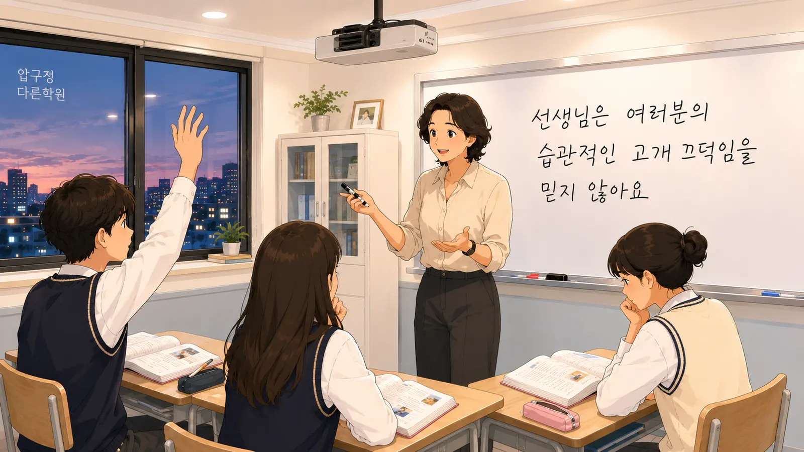 압구정고 영어 내신 대비 소수정예 수업