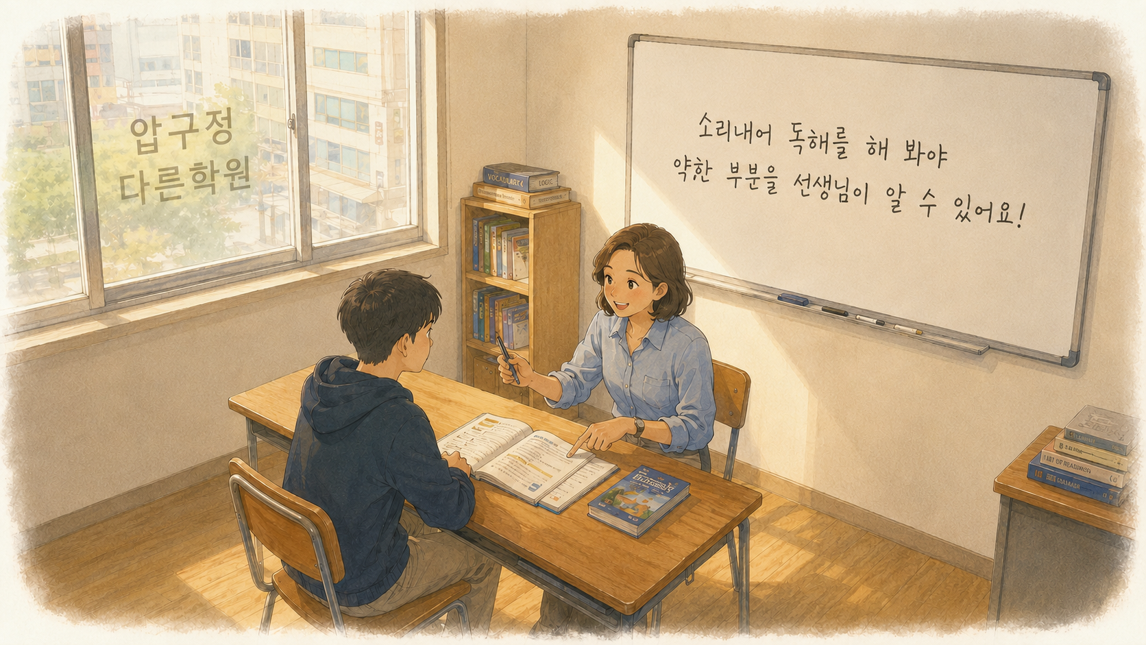 청담중 영어 내신 학생별 피드백 수업
