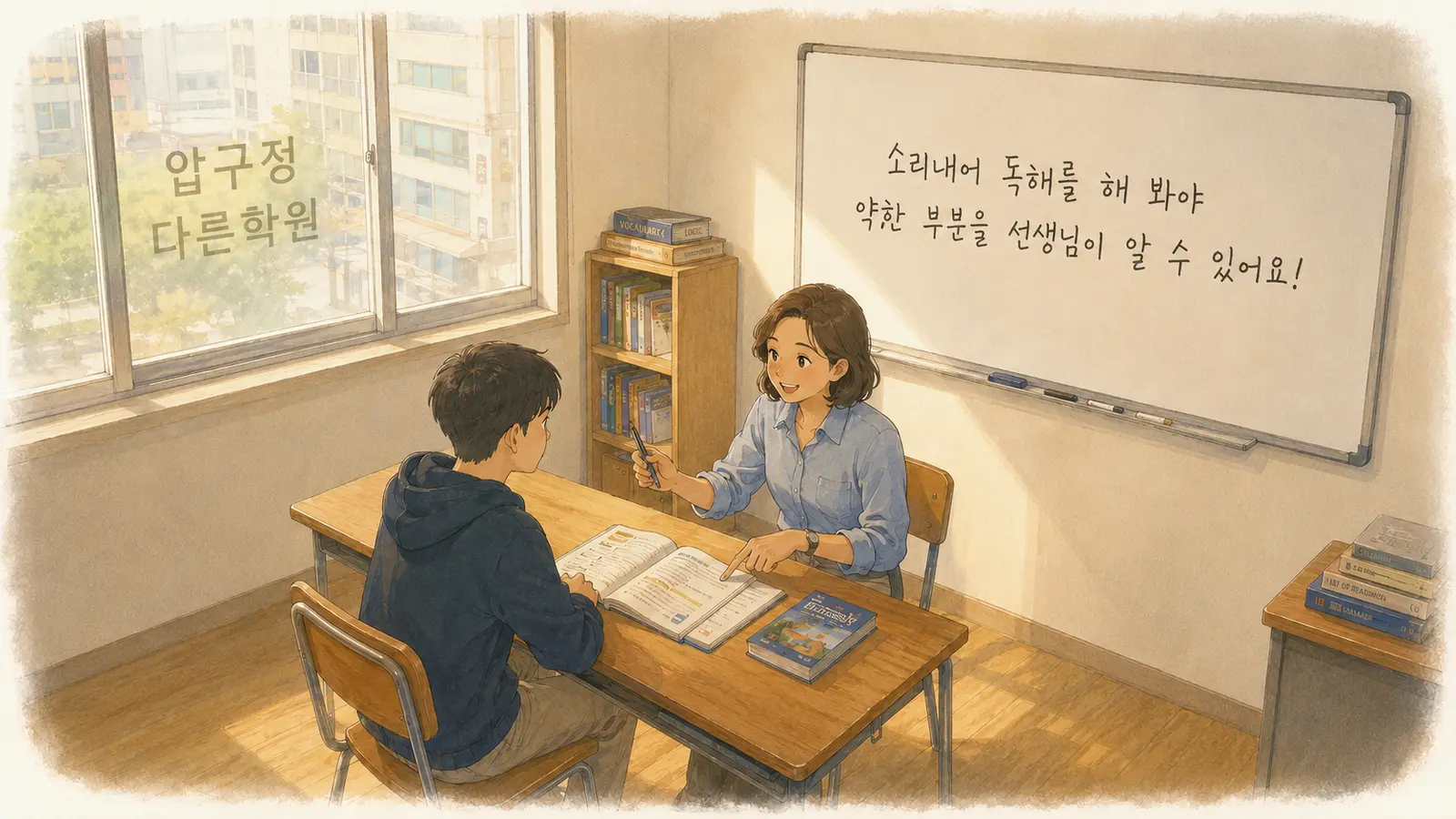 청담중 영어 내신 학생별 피드백 수업
