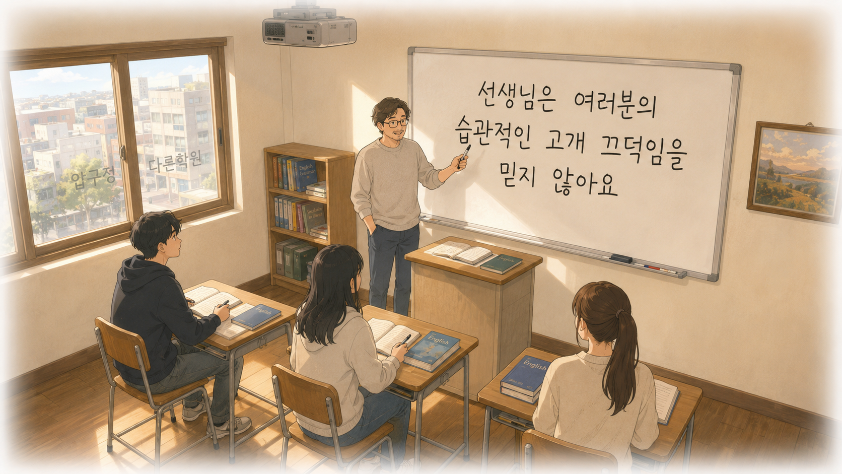 신구중 영어 내신 대비 소수정예 수업