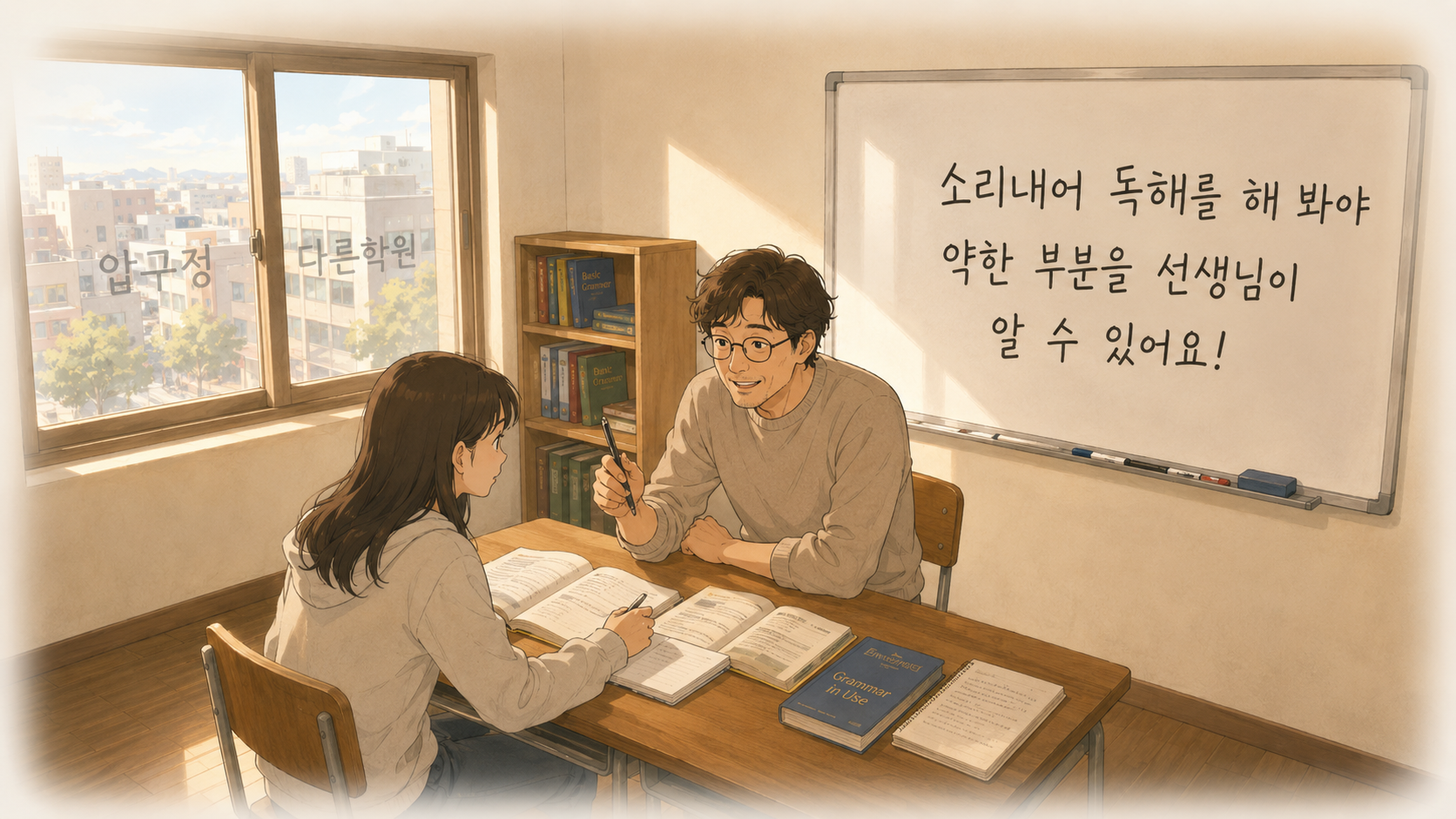 신동중 영어 내신 학생별 피드백 수업