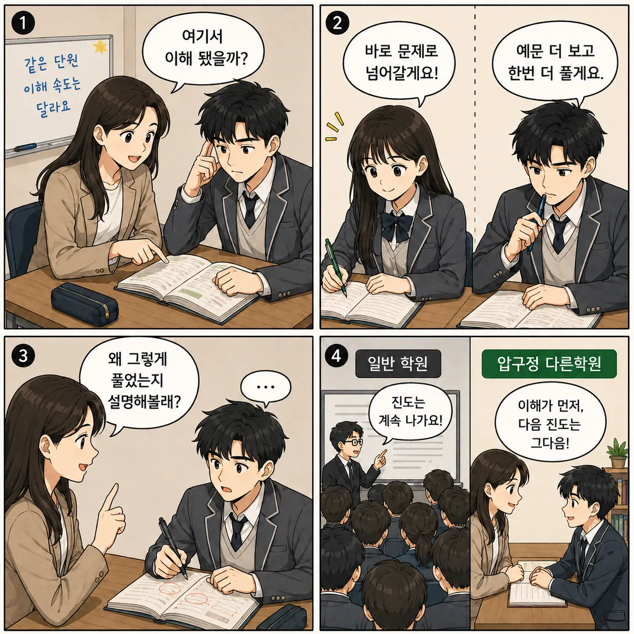 신동중 영어 서답형 대비와 소수정예 학습