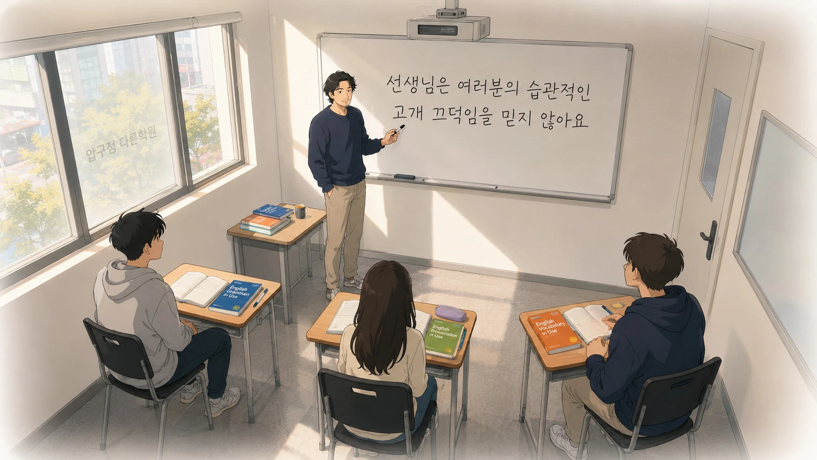 신사중 영어 내신 대비 소수정예 수업