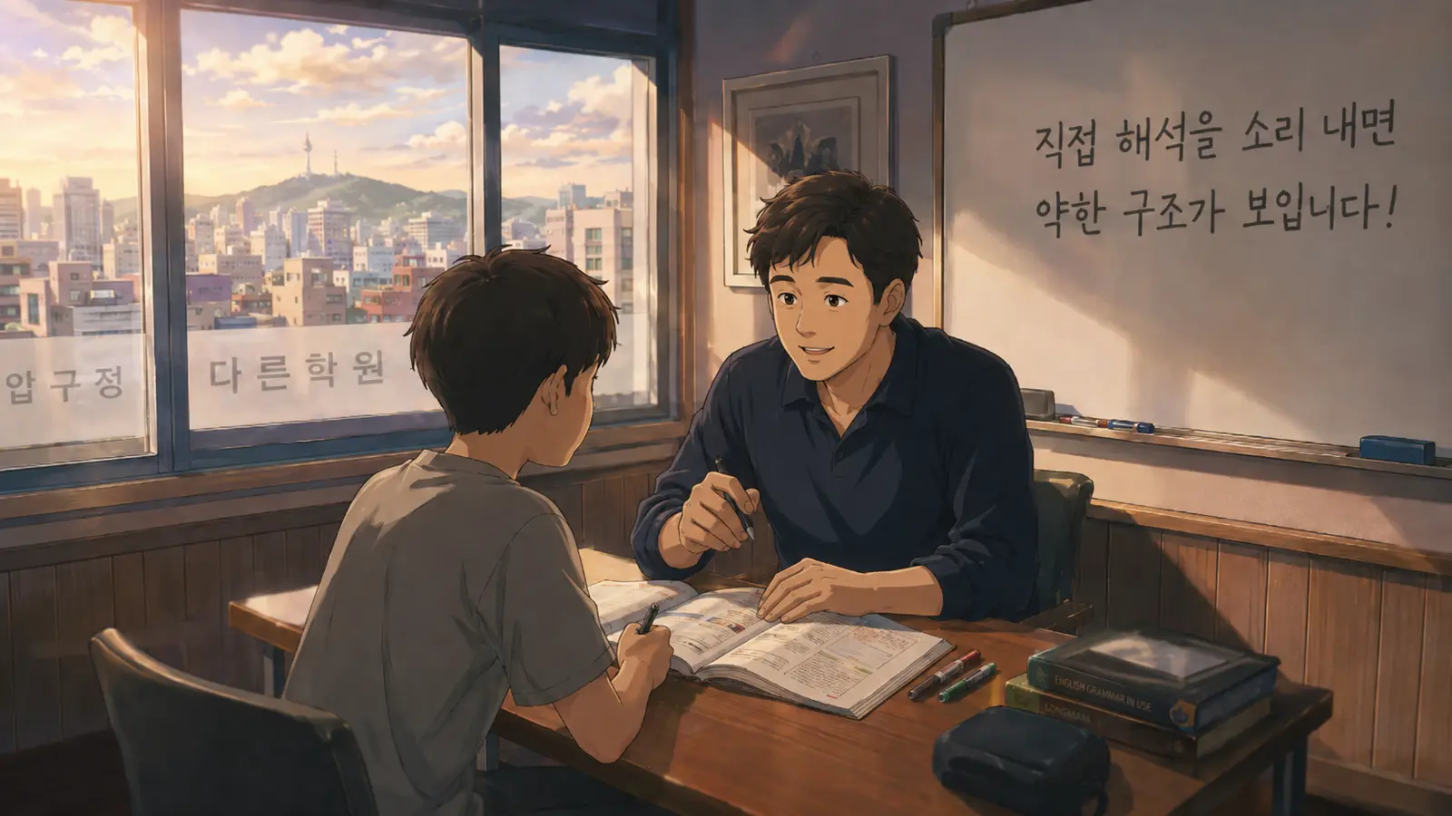 영동고 영어 내신 학생별 피드백 수업